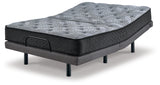 Comfort Plus Gray Full Mattress by Sierra Sleep with visible quilt pattern