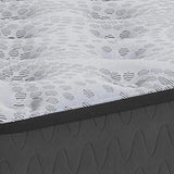 Comfort Plus Gray King Mattress finish detail