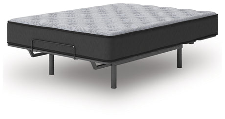 Comfort Plus Gray King Mattress packaged in box