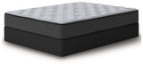 Comfort Plus Gray King Mattress stretched cover fabric detail