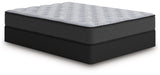 Comfort Plus Gray King Mattress overview in showroom