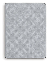 Comfort Plus Gray Full Mattress folded for shipment
