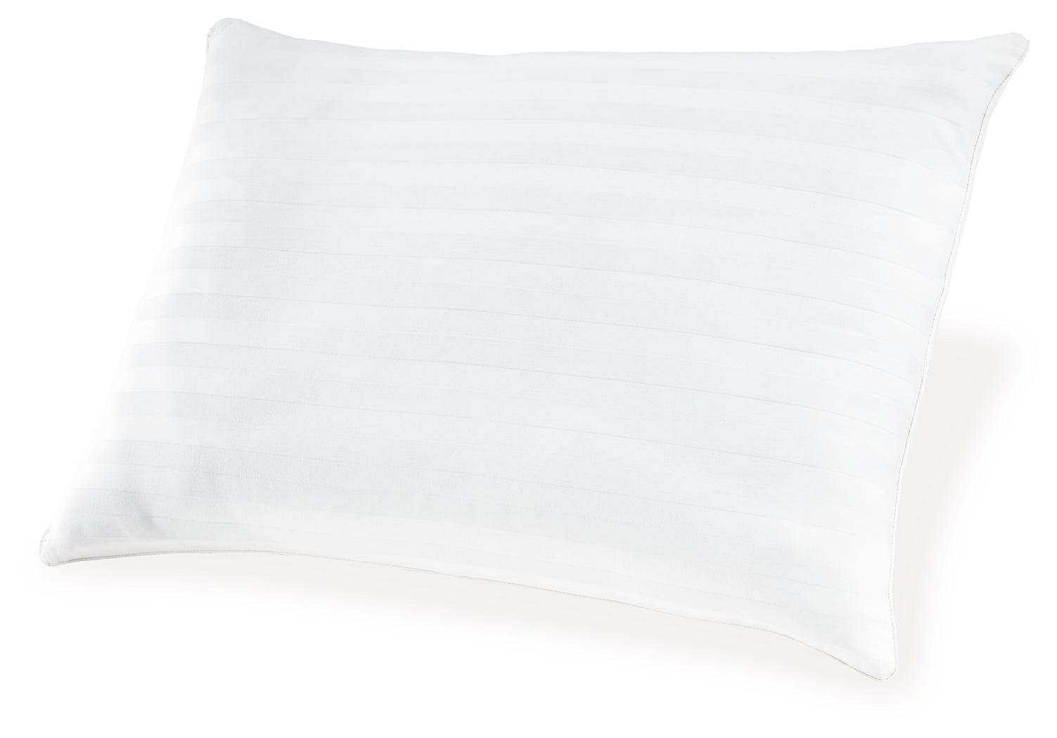 Zephyr 2.0 White Pillows set of 2 - close side view