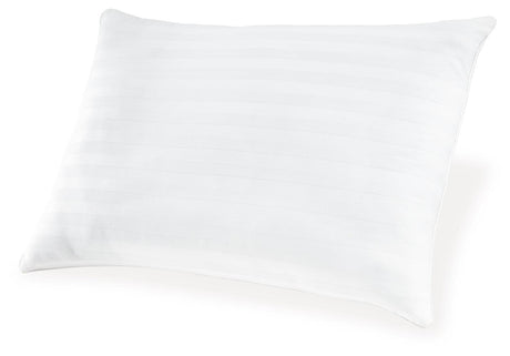 Zephyr 2.0 White Pillows set of 2 - close side view