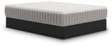 Natural Talalay latex layer visible beneath mattress cover
