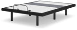 Ashley Charcoal Gray Queen Adjustable Base front view