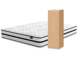 Chime 10 Inch Hybrid mattress compressed in box