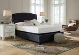 10 Inch Chime Memory Foam White Full Mattress In A Box - Ella Furniture