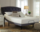 10 Inch Chime Memory Foam White Full Mattress In A Box - Ella Furniture
