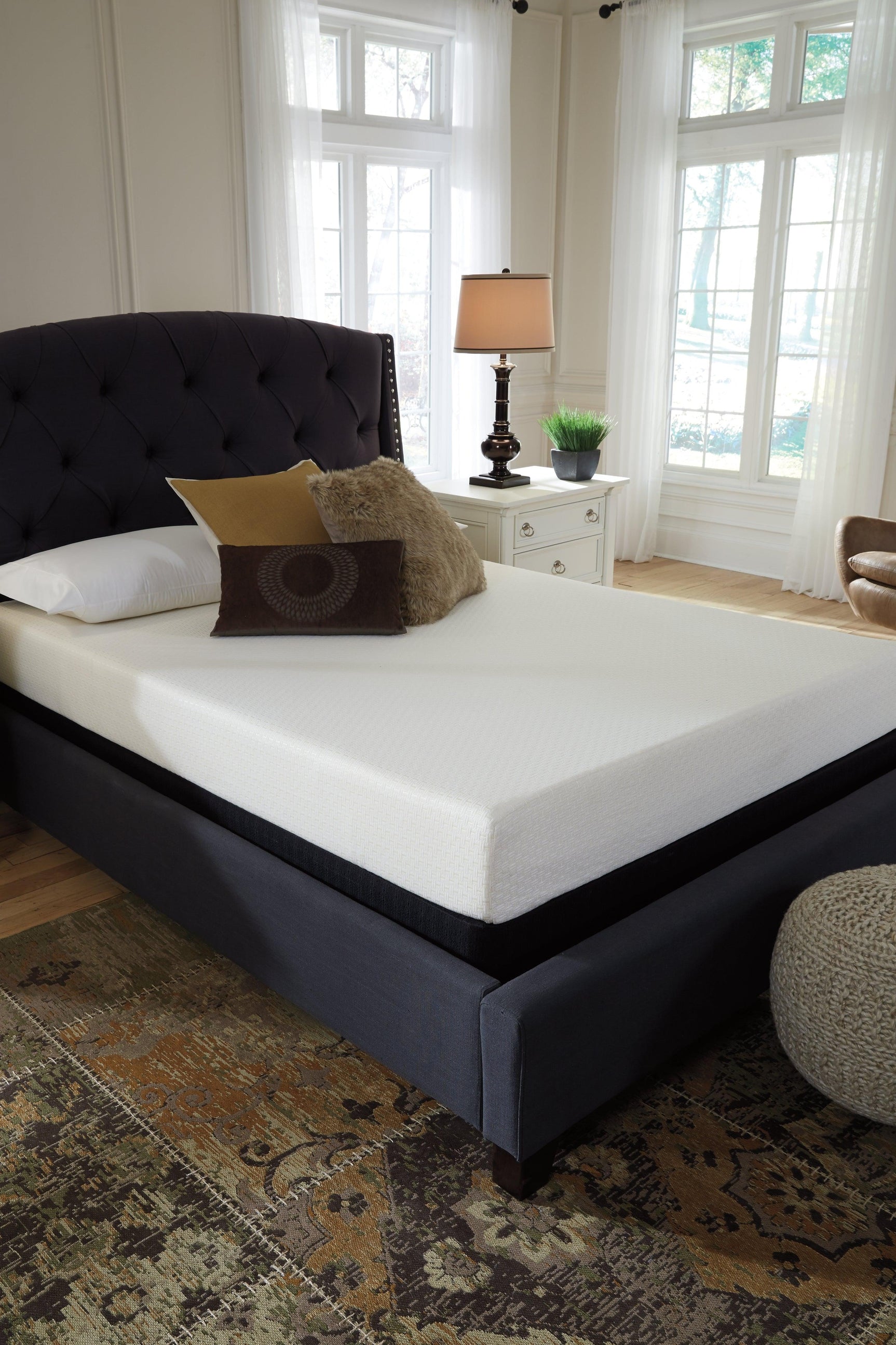 Chime 8 Inch Memory Foam Twin Mattress folded packaging