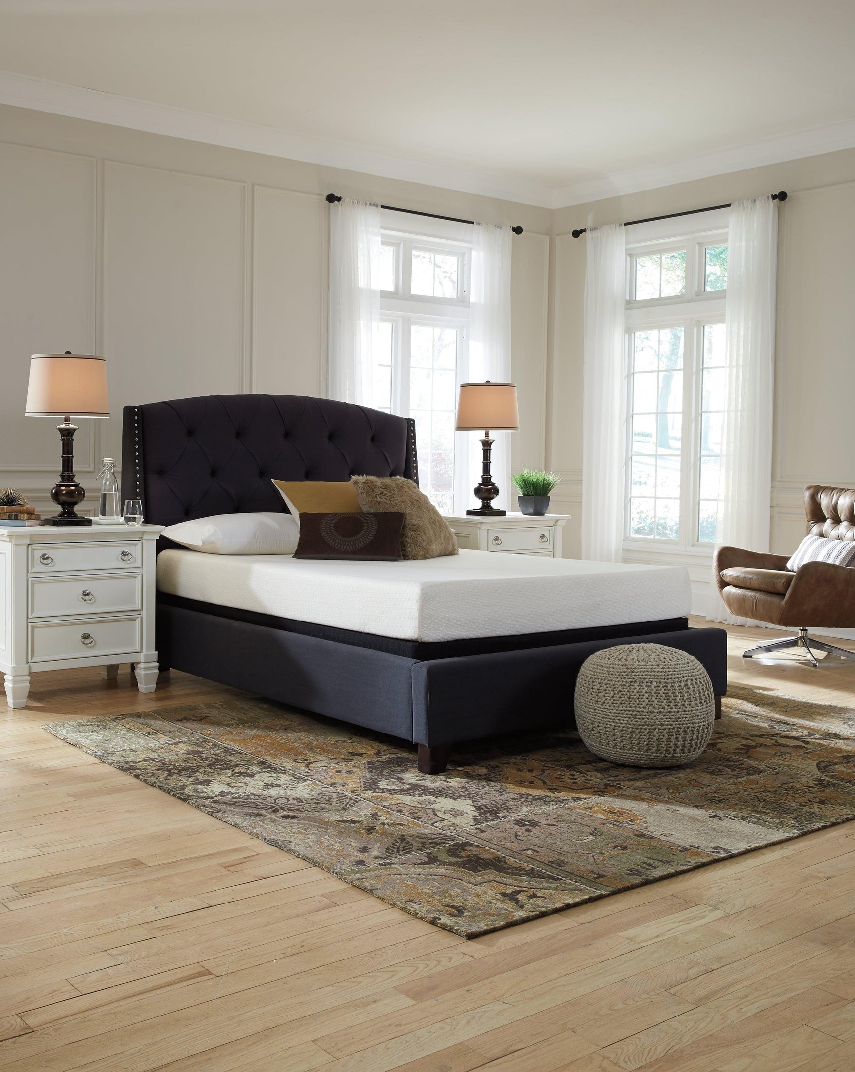 Chime 8 Inch Memory Foam Twin Mattress branding label