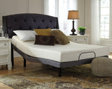 Chime 8 Inch Memory Foam King Mattress side profile
