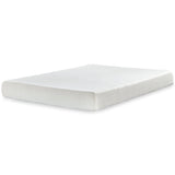 Chime 8 Inch Memory Foam White Queen Mattress In A Box - Ella Furniture