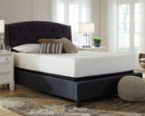 Chime 12 Inch Memory Foam White Full Mattress In A Box - Ella Furniture