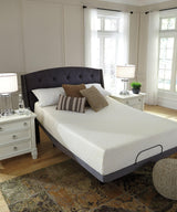 Chime 12 Inch Memory Foam White Full Mattress In A Box - Ella Furniture