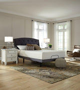 Chime 12 Inch Memory Foam White Full Mattress In A Box - Ella Furniture