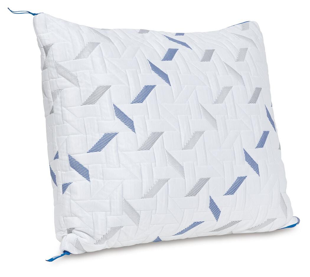 Nectar Classic White Pillow (Set of 4) angled view