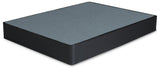 Ashley Sleep Foundation Queen Bed Frame showing angled side detail