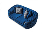 Full set view of Scarlett sofa and loveseat