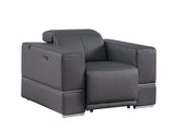 Console with cupholders and wireless charger in Franco set