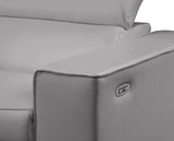 Picasso Light Gray 6-Piece Power Reclining Sectional