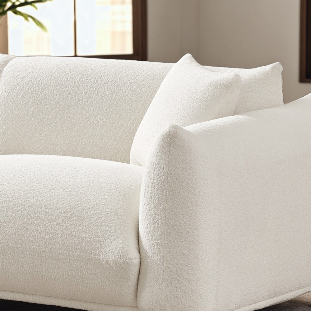 detail of sofa arm and upholstery texture