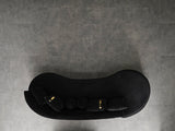 Sophia Black Velvet Chaise Lounge fabric detail