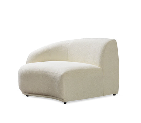 Overall room arrangement with sectional sofa