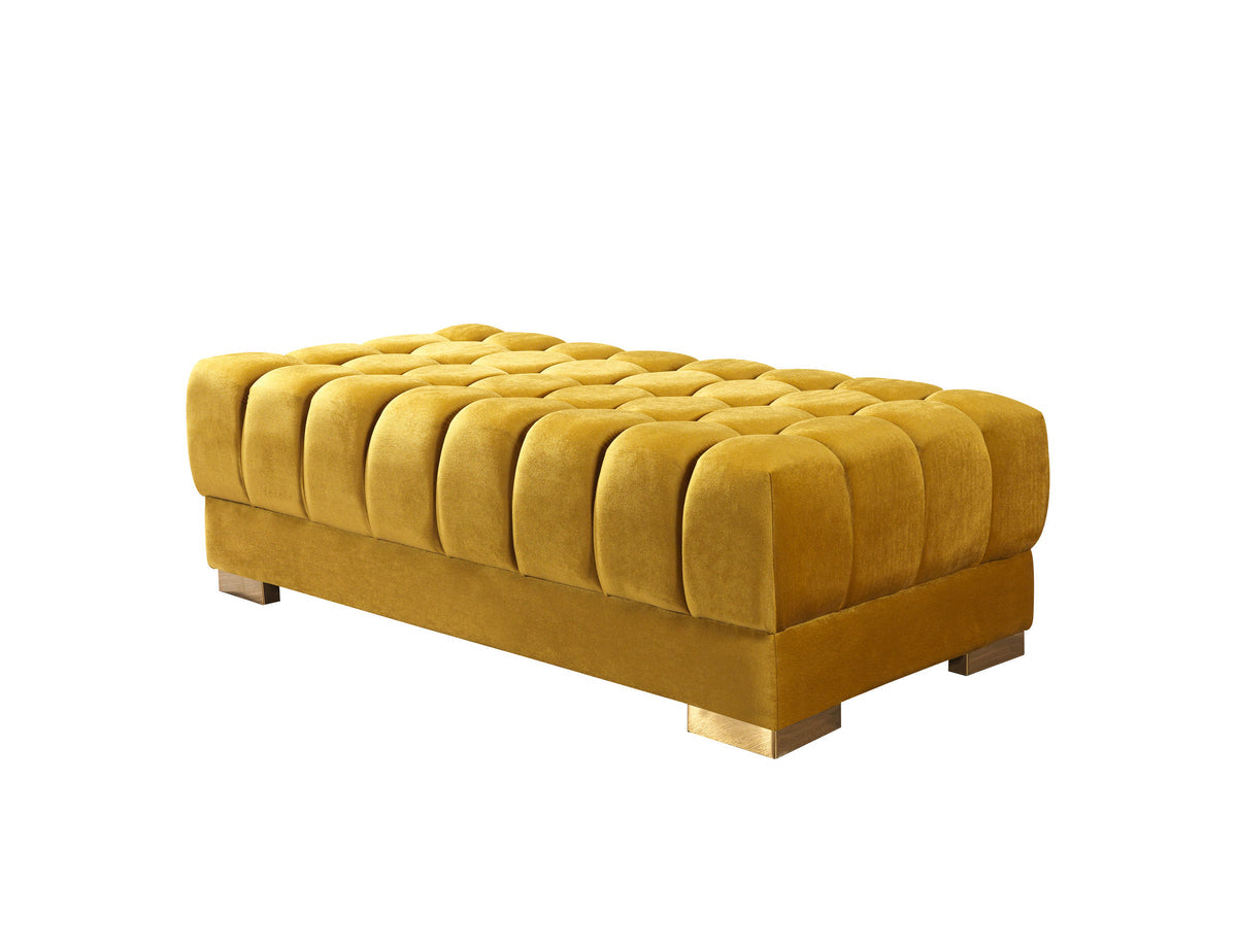 Side view showing chaise length