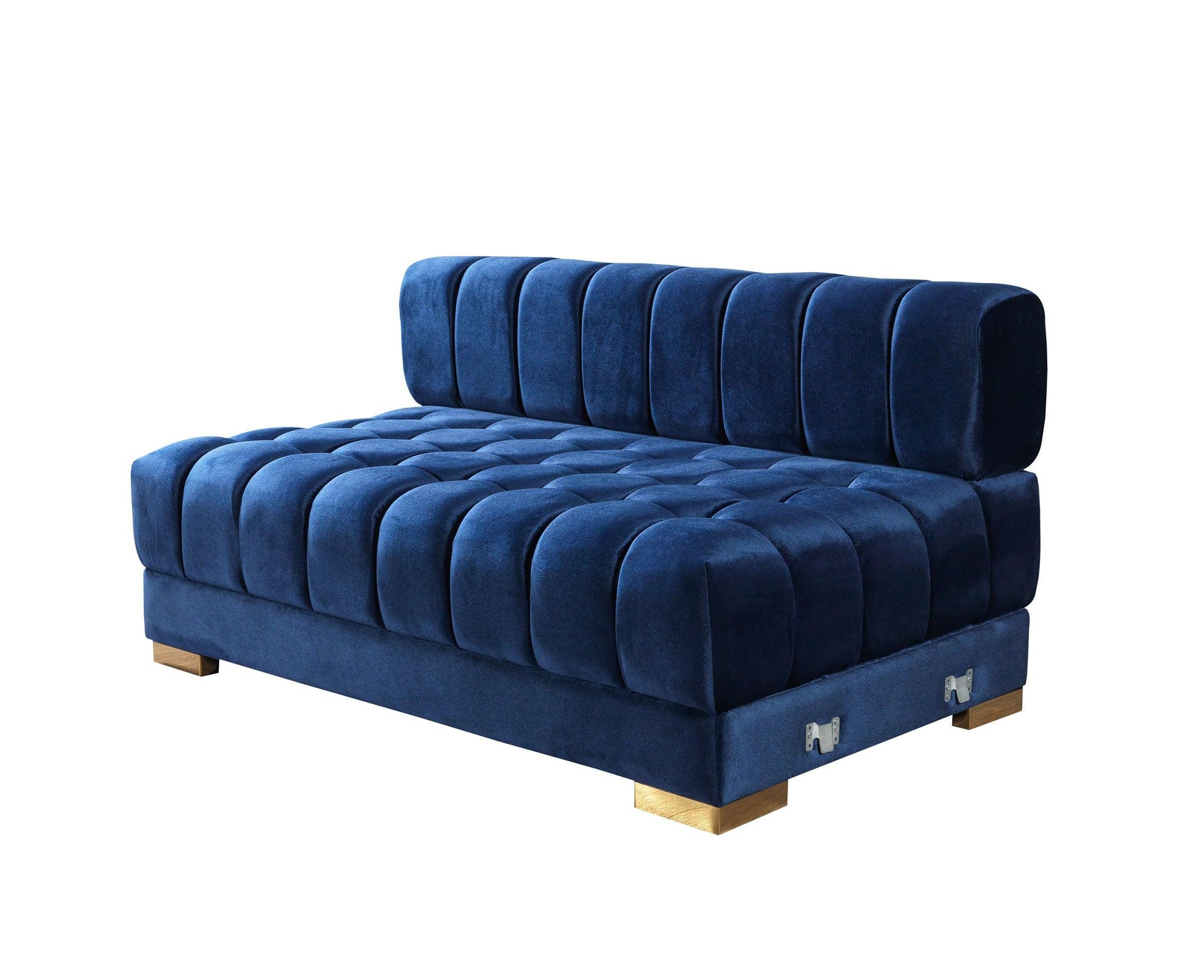 living room environment with Mia sectional sofa