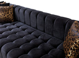 Close-up of sofa cushions and fabric texture