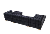 Comfortable room view with Mia sectional sofa