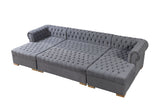 Detailed image of sectional sofa upholstery