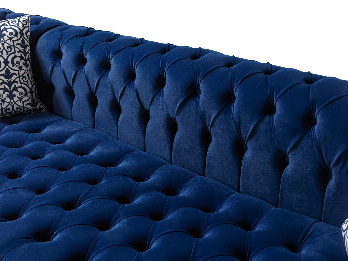 Main view of sectional sofa in room