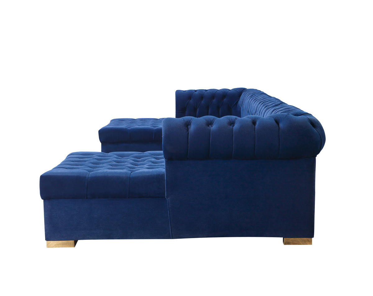 Fabric detail on armrest