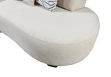 Close-up fabric texture of Olivia Ivory Sectional