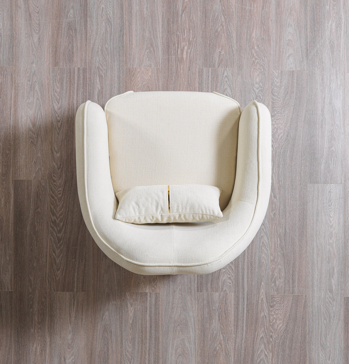 main view of Helena Ivory Velvet Sofa & Loveseat furniture