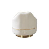 detail view of Helena Ivory Velvet Sofa & Loveseat furniture