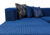 Close fabric texture view of Elizabeth sectional