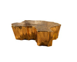 Amelia Gold Coffee Table full layout in living room