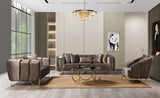 Ella Coffee Velvet Chair