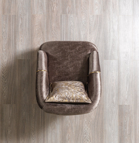 Santana chair in living room setting