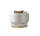 Anne Ivory Chair seat and legs detail