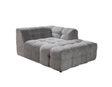 detailed seating cushions of sectional sofa