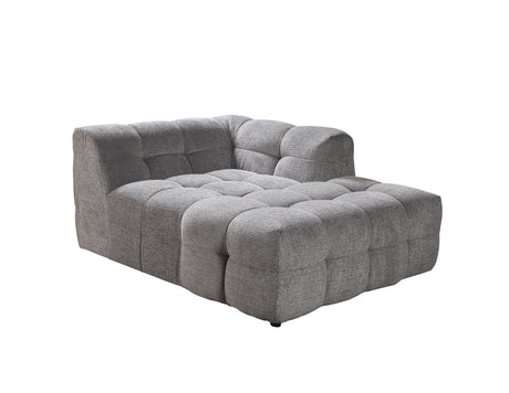 detailed seating cushions of sectional sofa