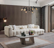 main view of Lili Ivory Boucle RAF Sectional sofa