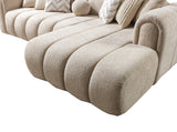Main view highlighting the sectional design