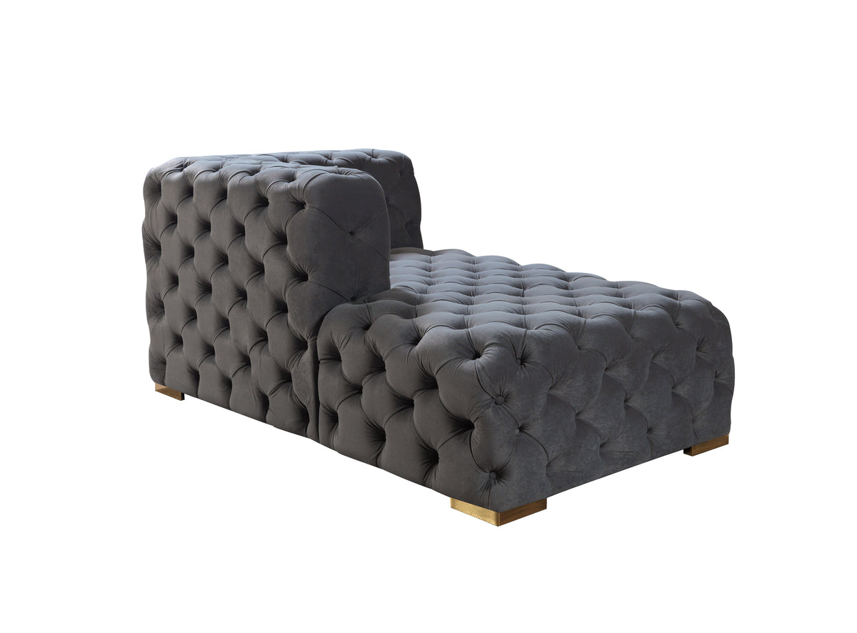 Additional detailed view of sectional sofa upholstery
