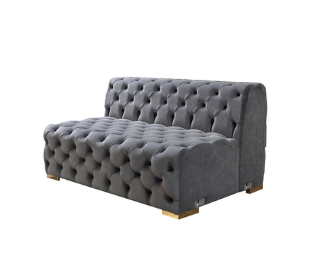 Wide angle room view featuring Seva sectional