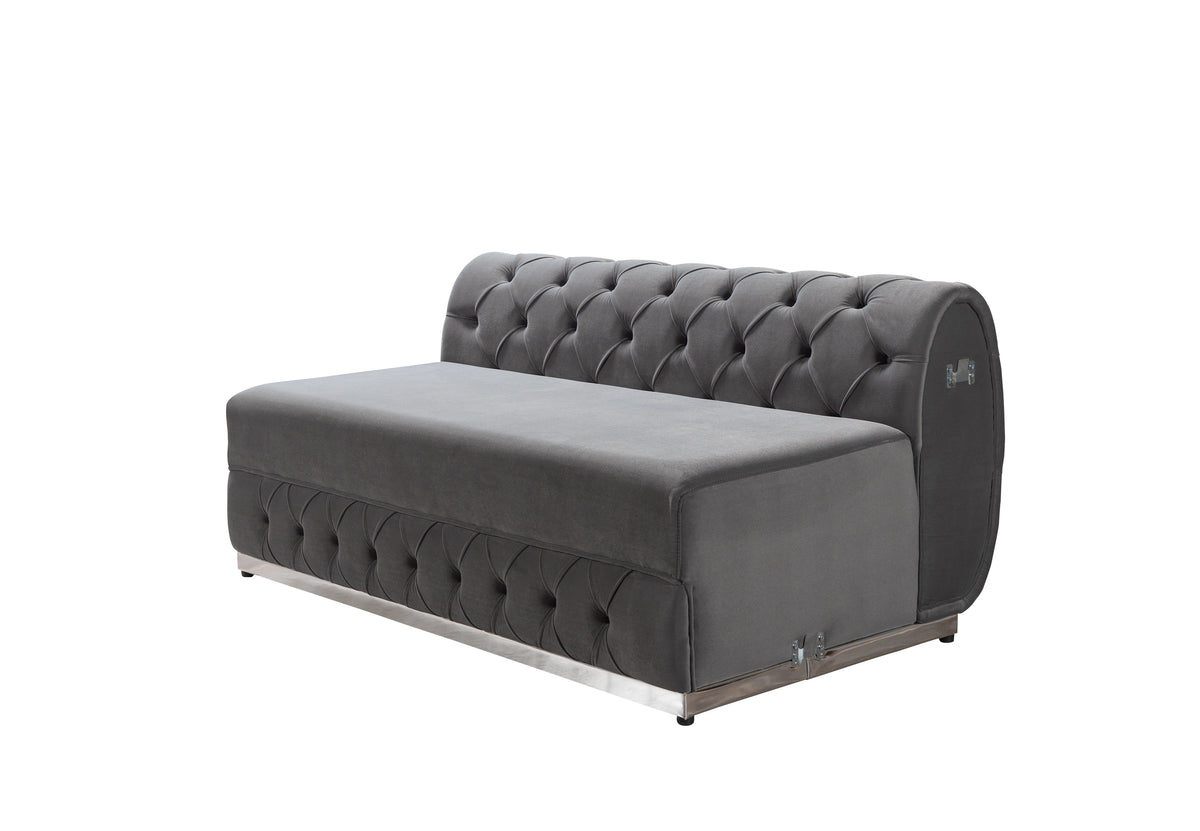 Main sectional sofa view from front